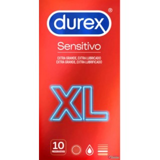 DUREX SENSITIVO XL 10 UNIDADES