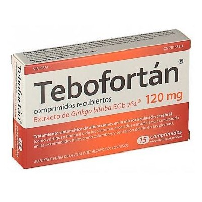 Comprar TEBOFORTAN 120 MG 30 COMPRIMIDOS RECUBIERTOS al mejor precio en NuestraFarma, tu farmacia online