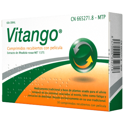 Comprar VITANGO 200 MG 30 COMPRIMIDOS RECUBIERTOS al mejor precio en NuestraFarma, tu farmacia online