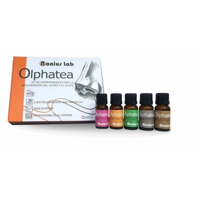 Comprar OLPHATEA KIT RECUPERACION DE OLFATO Y GUSTO PACK 5 ACEITES ESENCIALES al mejor precio en NuestraFarma, tu farmacia online