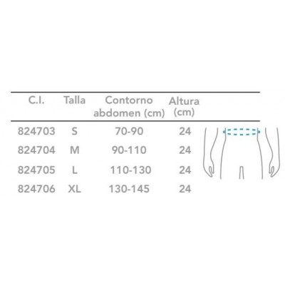 Comprar PRIMSPINE FAJA 3 BANDAS TALLA XL al mejor precio en NuestraFarma, tu farmacia online