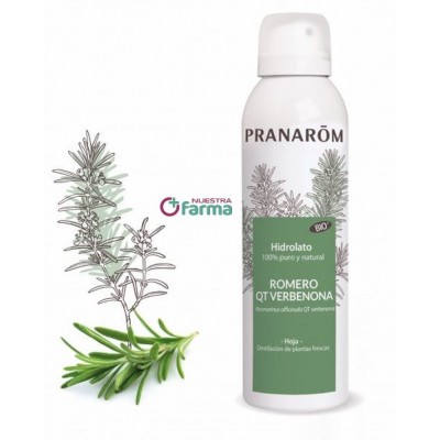Comprar PRANAROM HIDROLATO ROMERO QT VERBENONA 150 ML al mejor precio en NuestraFarma, tu farmacia online