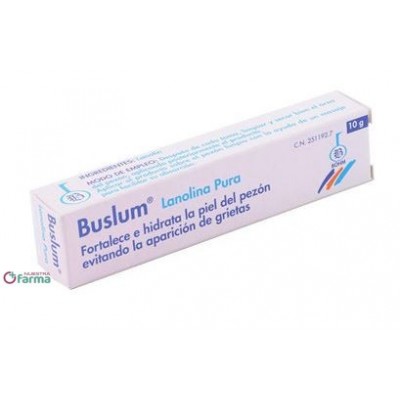 Comprar BUSLUM 10 G (LANOLINA PURA 100%) al mejor precio en NuestraFarma, tu farmacia online