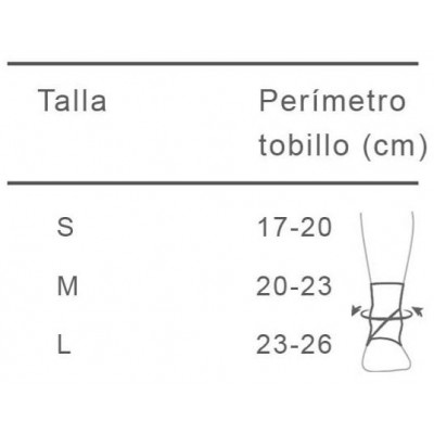 Comprar TOBILLERA ELASTICA PRIM AQTIVO SKIN CON ALMOHADILLAS MALEOLARES P705BG TALLA S al mejor precio en NuestraFarma, tu farmacia online