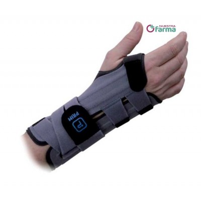 Comprar MUÑEQUERA LARGA INMOVILIZADORA PALMAR AIRMED PRIM AM204G LL TALLA L MANO IZQUIERDA 1 UNIDAD al mejor precio en NuestraFarma, tu farmacia online