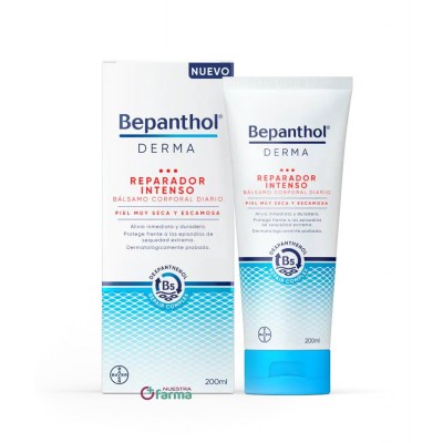 Comprar BEPANTHOL DERMA REPARADOR INTENSO BALSAMO CORPORAL DIARIO 200 ML al mejor precio en NuestraFarma, tu farmacia online