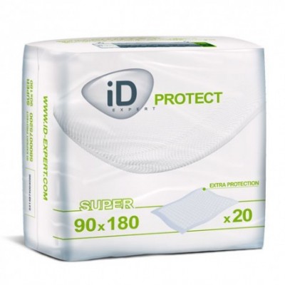 Comprar PROTECTOR DE CAMA ID EXPERT PROTECT SUPER 90 X 1.80 20 UNIDADES al mejor precio en NuestraFarma, tu farmacia online