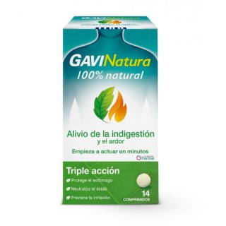 GAVINATURA 100% NATURAL 14 COMPRIMIDOS