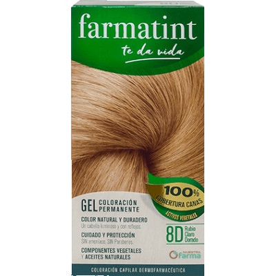 Comprar FARMATINT 8D TONO RUBIO CLARO DORADO 135 ML al mejor precio en NuestraFarma, tu farmacia online