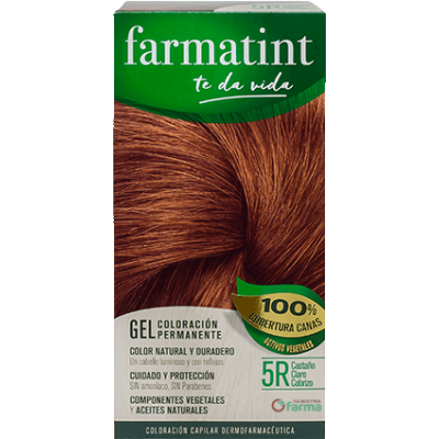 Comprar FARMATINT 5R TONO CASTAÑO CLARO COBRIZO 135 ML al mejor precio en NuestraFarma, tu farmacia online