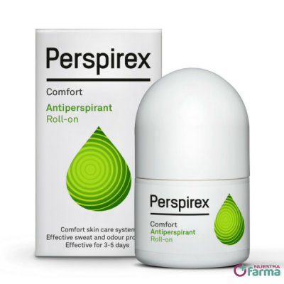 Comprar PERSPIREX CONFORT ANTITRANSPIRANTE ROLL ON 20 ML al mejor precio en NuestraFarma, tu farmacia online