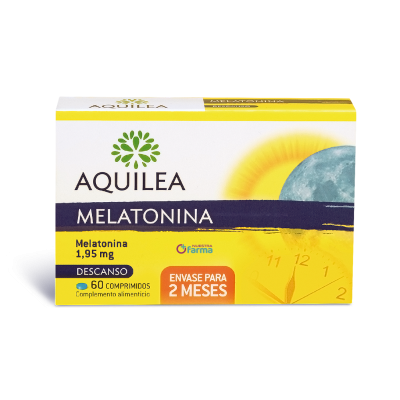 Comprar AQUILEA MELATONINA 1,95 MG 60 COMPRIMIDOS al mejor precio en NuestraFarma, tu farmacia online