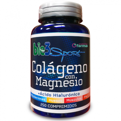 Comprar BIE3 COLAGENO CON MAGNESIO 250 COMPRIMIDOS al mejor precio en NuestraFarma, tu farmacia online