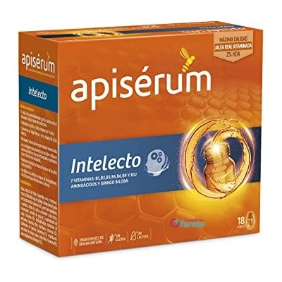 Comprar APISERUM INTELECTO 18 VIALES al mejor precio en NuestraFarma, tu farmacia online