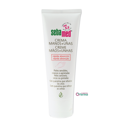 Comprar SEBAMED CREMA DE MANOS Y UÑAS 75 ML al mejor precio en NuestraFarma, tu farmacia online