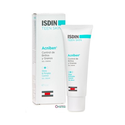 Comprar ACNIBEN CONTROL DE BRILLOS Y GRANOS GEL CREMA 40 ML al mejor precio en NuestraFarma, tu farmacia online