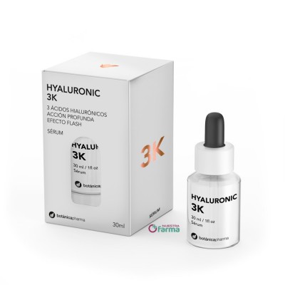 Comprar BOTANICAPHARMA HYALURONIC 3K 30 ML al mejor precio en NuestraFarma, tu farmacia online