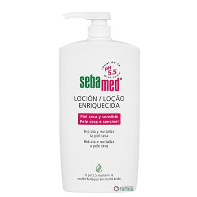 Comprar SEBAMED LOCION ENRIQUECIDA 1 L al mejor precio en NuestraFarma, tu farmacia online