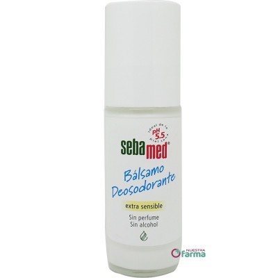 Comprar SEBAMED BALSAMO DESODORANTE EXTRA SENSIBLE ROLL ON 50 ML al mejor precio en NuestraFarma, tu farmacia online