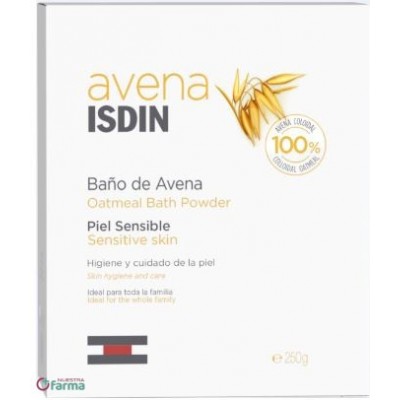 Comprar AVENA ISDIN BAÑO DE AVENA 10 SOBRES 25 G (250 G) al mejor precio en NuestraFarma, tu farmacia online