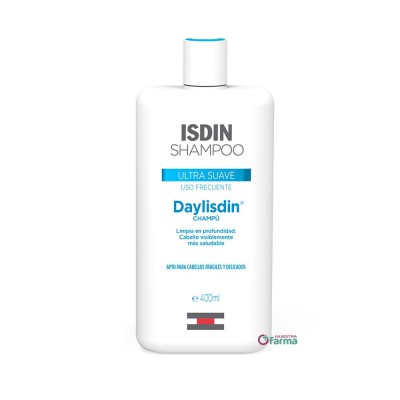 Comprar ISDIN DAYLISDIN CHAMPU ULTRA SUAVE 400 ML al mejor precio en NuestraFarma, tu farmacia online