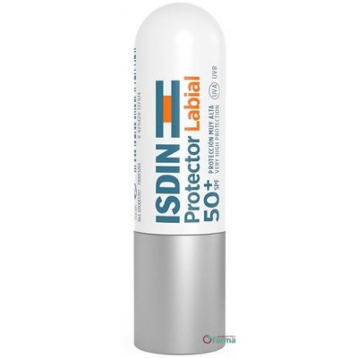 Comprar ISDIN PROTECTOR LABIAL SPF 50+ 4 G al mejor precio en NuestraFarma, tu farmacia online
