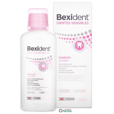 Comprar BEXIDENT DIENTES SENSIBLES COLUTORIO 250 ML al mejor precio en NuestraFarma, tu farmacia online