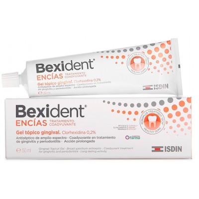 Comprar BEXIDENT ENCIAS GEL GINGIVAL CLORHEXIDINA 0,12% 50 ML al mejor precio en NuestraFarma, tu farmacia online